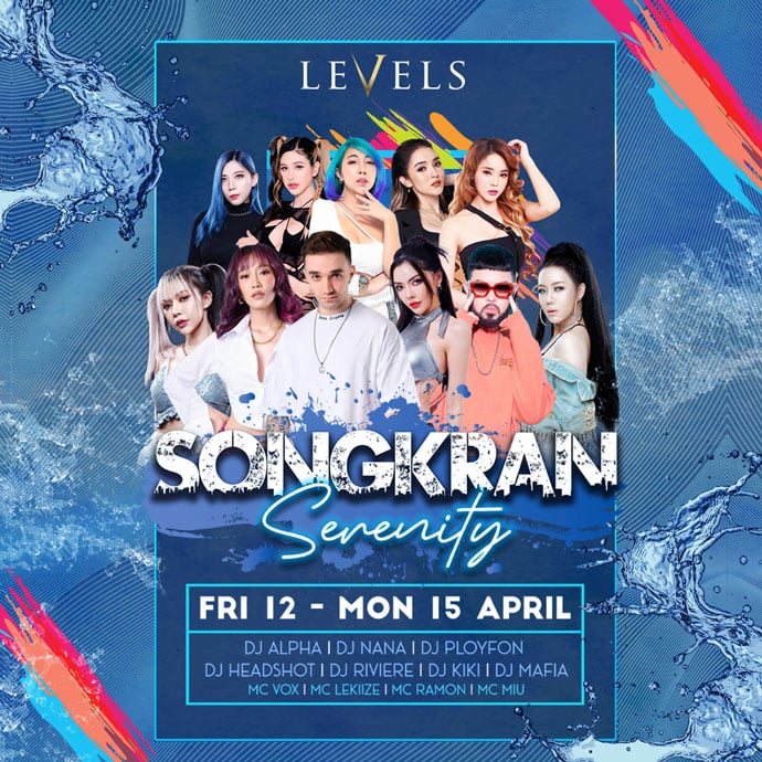 Levels Songkran party 2024